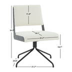 Chaise de bureau pivotante - 22 larg. x 24 prof. x 34 haut.