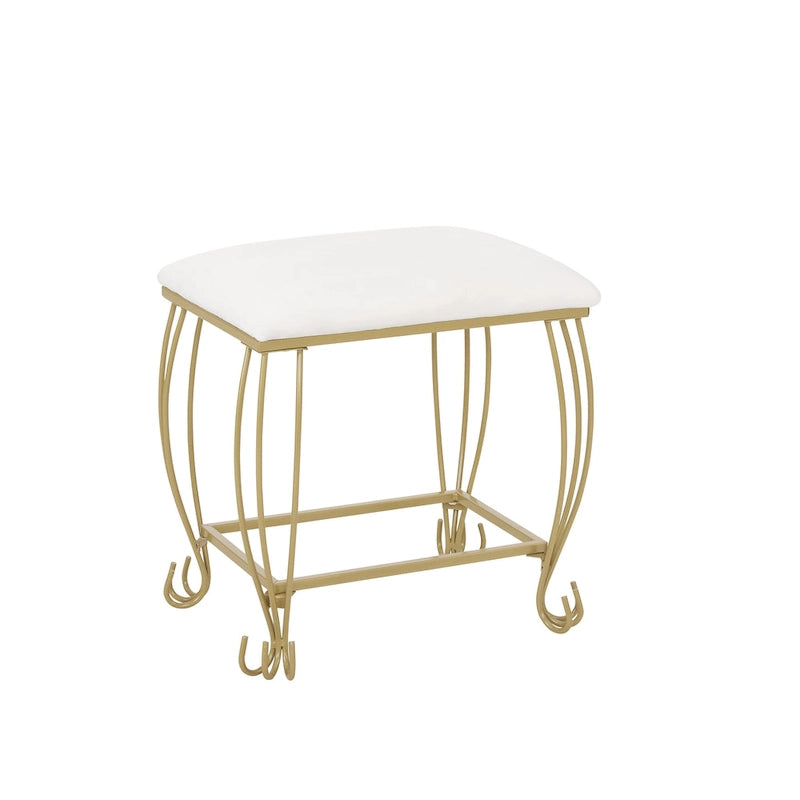 Ensemble table et miroir de maquillage