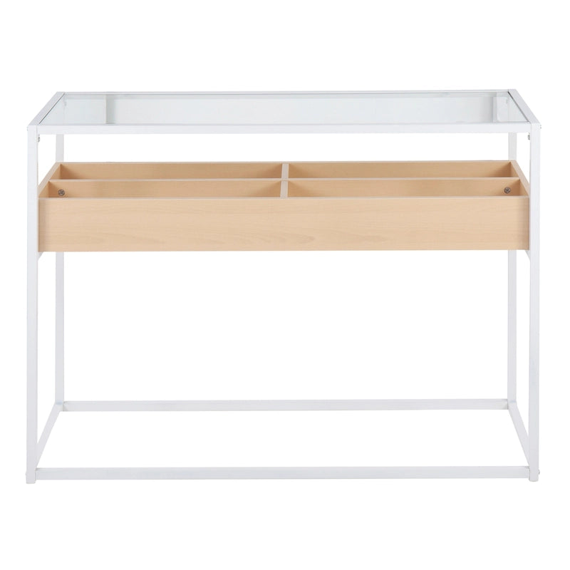 Table console avec rangement