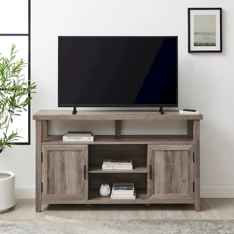 Meuble télé haut 58 po Groove Door