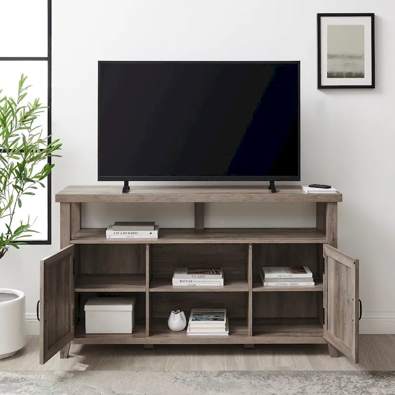 Meuble télé haut 58 po Groove Door