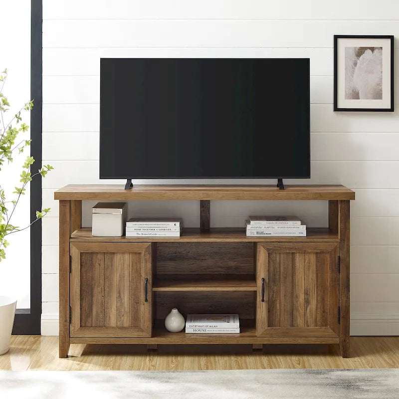 Meuble télé haut 58 po Groove Door