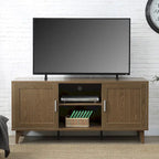 Meuble TV console moderne de 152 cm pour téléviseurs jusqu'à 65 pouces
