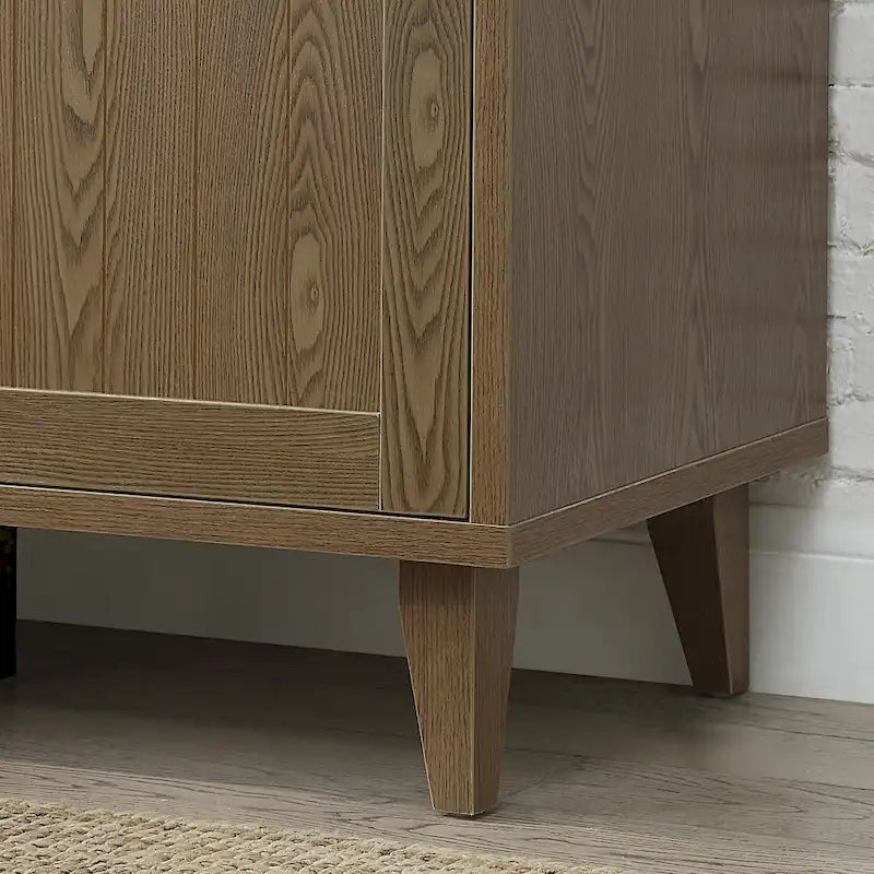 Meuble TV console moderne de 152 cm pour téléviseurs jusqu'à 65 pouces