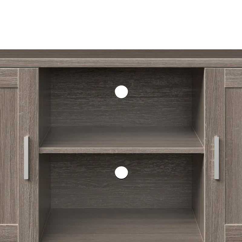 Meuble TV console moderne de 152 cm pour téléviseurs jusqu'à 65 pouces