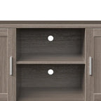 Meuble TV console moderne de 152 cm pour téléviseurs jusqu'à 65 pouces