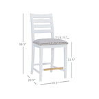 Tabouret de comptoir (lot de 2)