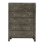 Commode à 5 tiroirs Burlington (34 po L. x 17 po l. x 48 po H)