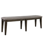Banc Double Pont Châtaigne Foncée