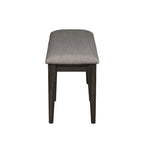 Banc Double Pont Châtaigne Foncée