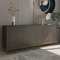 Meuble d'appoint 4 portes en bois