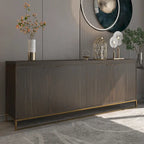 Meuble d'appoint 4 portes en bois