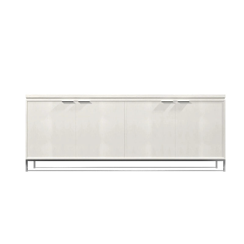 Meuble d'appoint 4 portes en bois