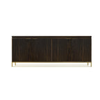 Meuble d'appoint 4 portes en bois