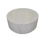 Table basse ronde en orme 42