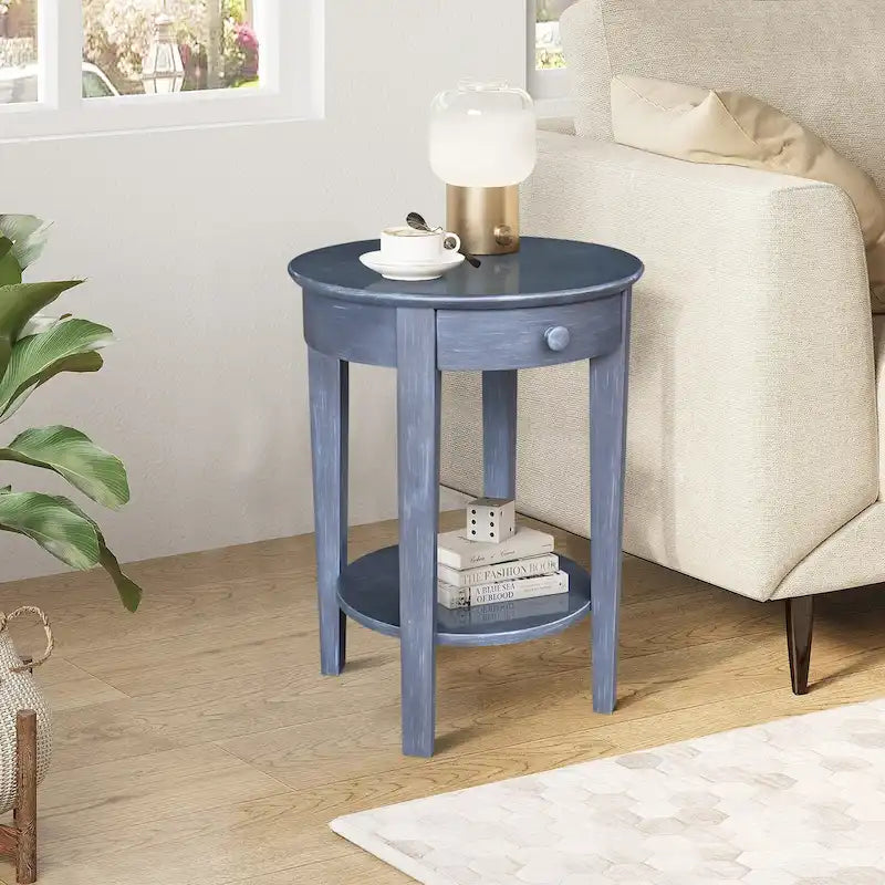 Table d'appoint Philips en parawood massif
