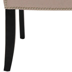 Fauteuil en lin beige - 24 x 25 x 36.2 - 24larg.x25prof.x36haut.