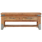 Table basse 43,3x20,5x17,7 Bois d'acacia massif - 43,3 x 20,5 x 17,7