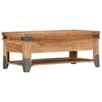 Table basse 43,3x20,5x17,7 Bois d'acacia massif - 43,3 x 20,5 x 17,7