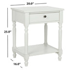 Table d'appoint - 20 x 16 x 25 po - 20L x 16P x 25H