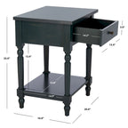 Table d'appoint - 20 x 16 x 25 po - 20L x 16P x 25H