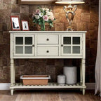 Meuble de rangement buffet avec étagère inférieure