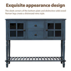 Meuble de rangement buffet avec étagère inférieure