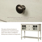 Meuble de rangement buffet avec étagère inférieure