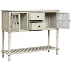 Meuble de rangement buffet avec étagère inférieure