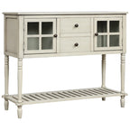 Meuble de rangement buffet avec étagère inférieure