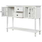 Meuble de rangement buffet avec étagère inférieure