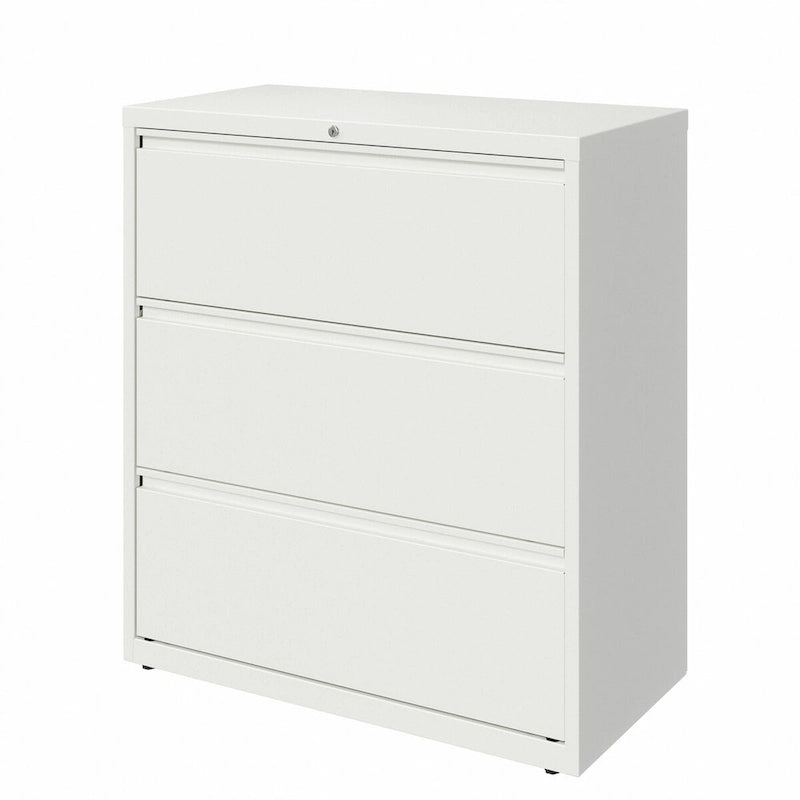 Classeur latéral à 3 tiroirs pour maison/bureau avec finition texturée mate de qualité supérieure