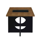 Table basse rectangulaire en bois contemporaine 47