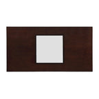 Table basse rectangulaire en bois contemporaine 47