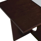 Table basse rectangulaire en bois contemporaine 47