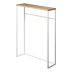 Console étroite d'entrée, Acier, Supporte 5 kg - L 18,5 x l 60 x H 80,5 cm