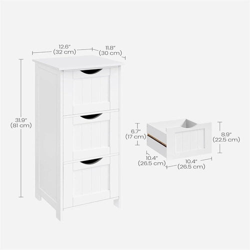 Meuble de sol de salle de bain